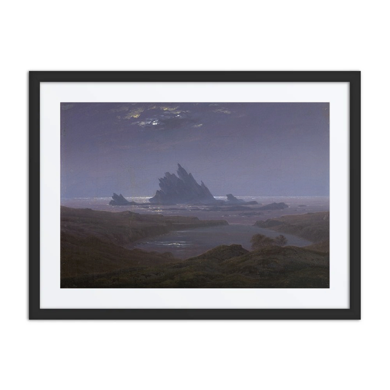 Rocky Shoreline on the Sea
