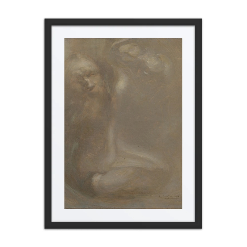 Rodin Modelling a Sculpture