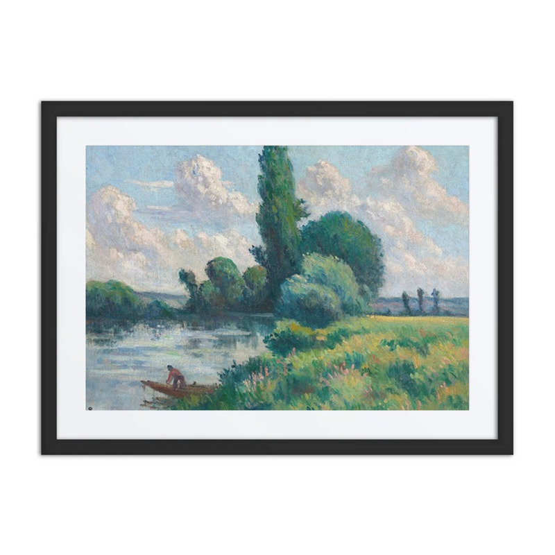 Rolleboise, the Small Arm of the Seine