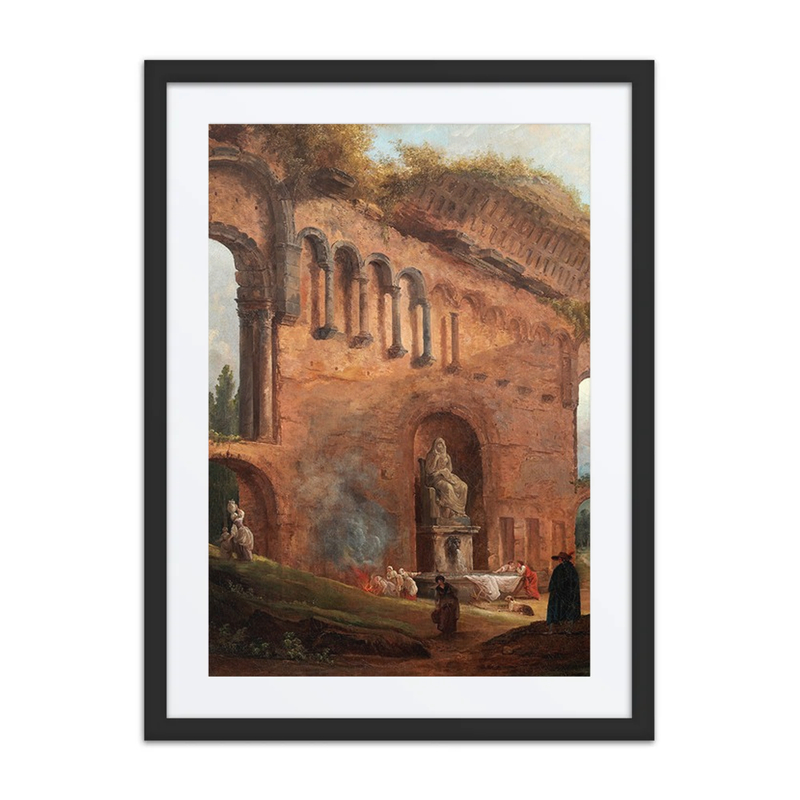 Roman Ruins with Laundresses