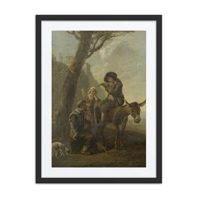 Roman Shepherd Family Resting Beneath a Tree