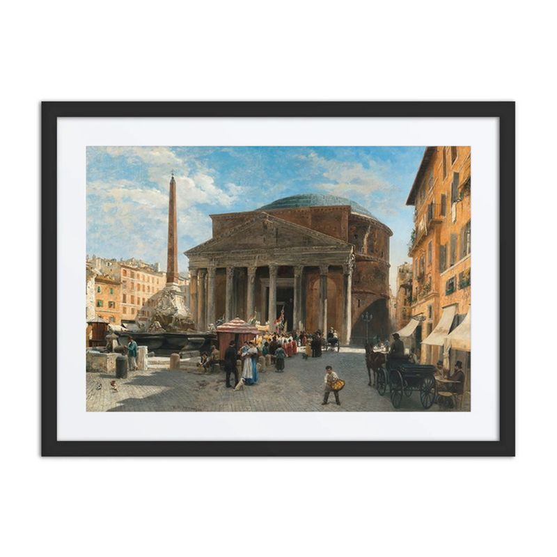 Rome, a View of the Pantheon