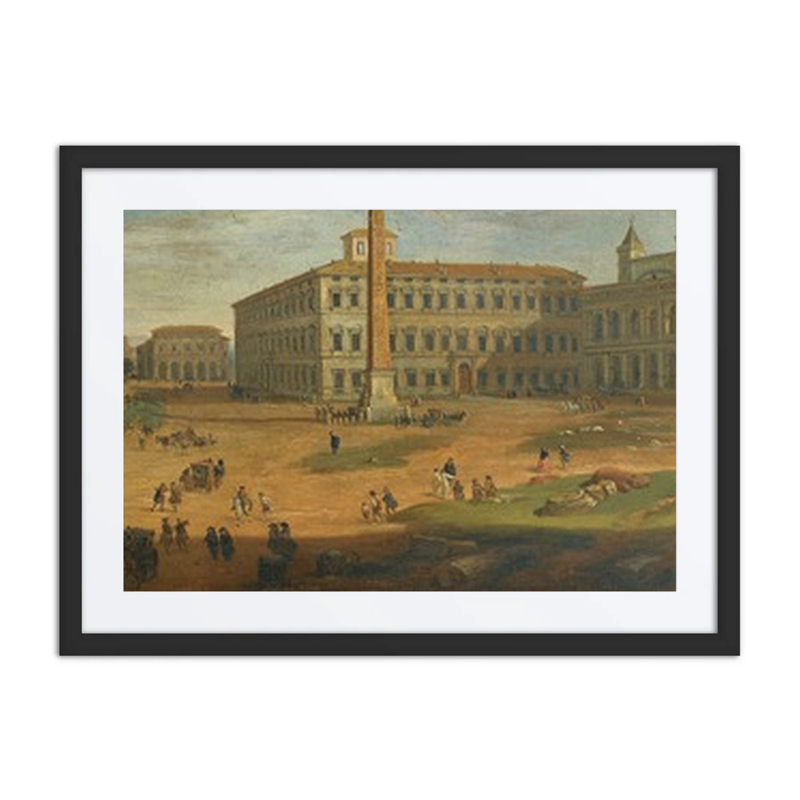 Rome, View of Piazza San Giovanni Laterano