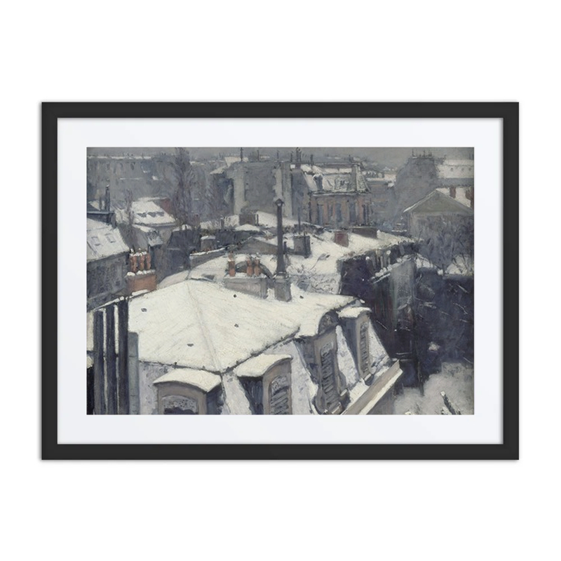 Rooftops in the Snow