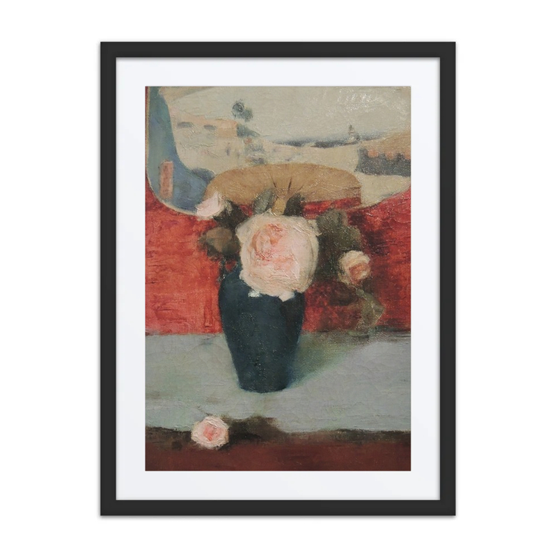 Roses and Japanese Fan