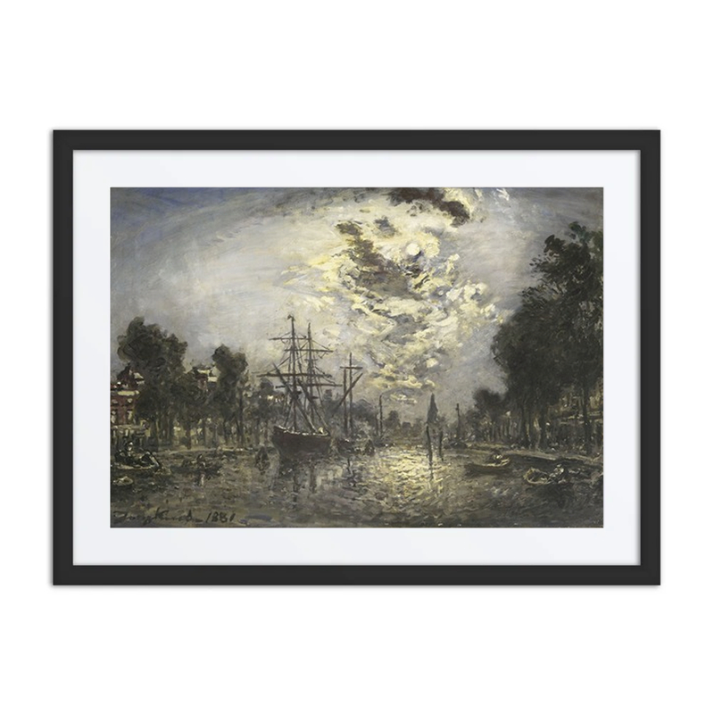 Rotterdam in the Moonlight