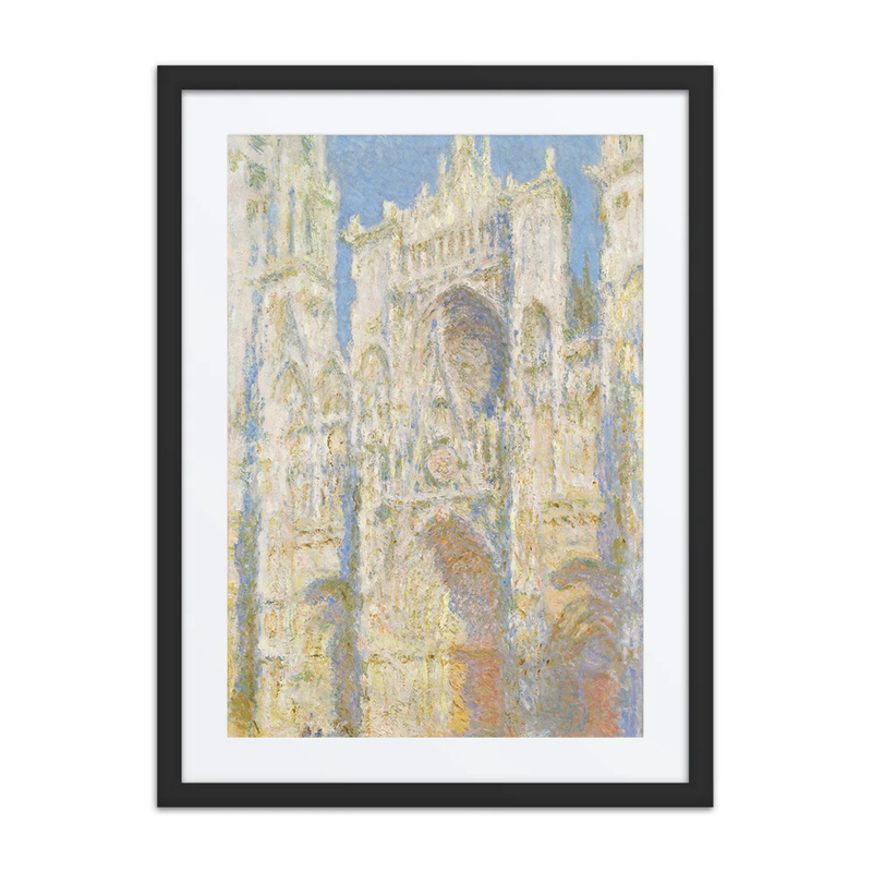 Rouen Cathedral, West Façade, Sunlight