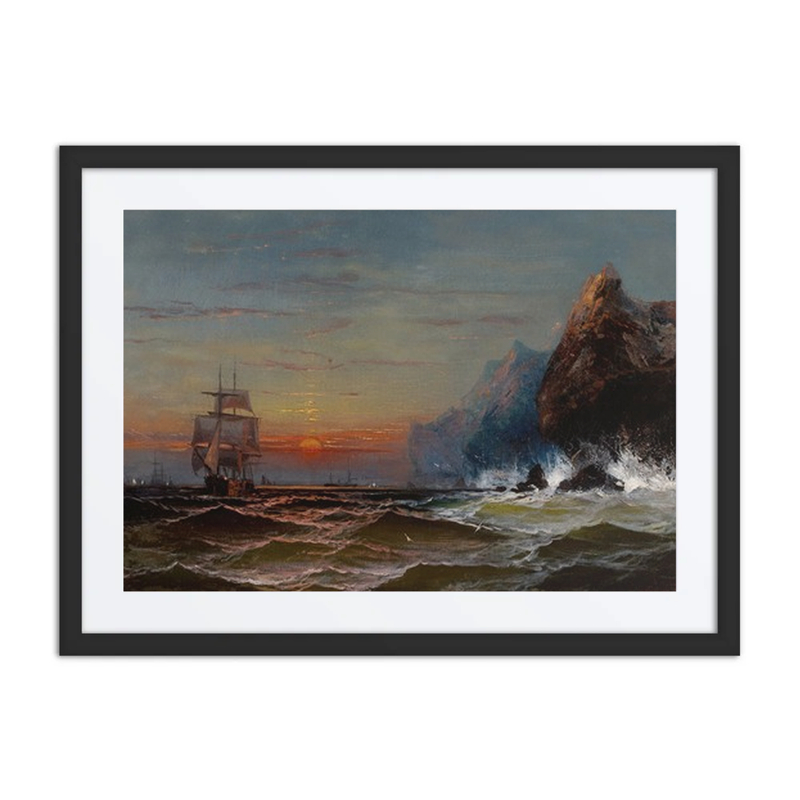 Rounding the Cape, Sunset