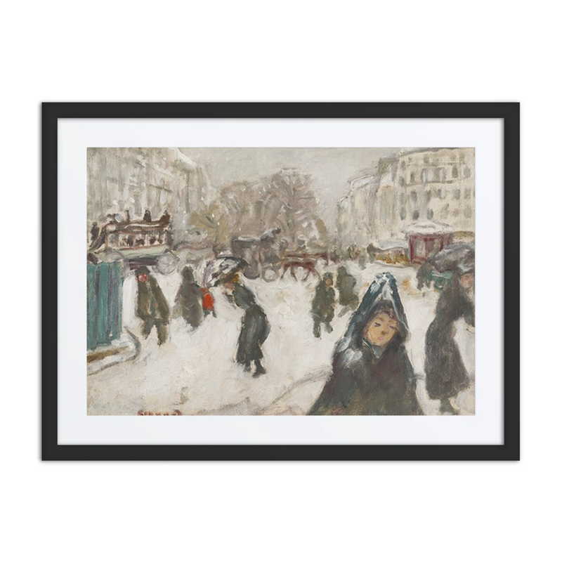 Rue sous la Neige