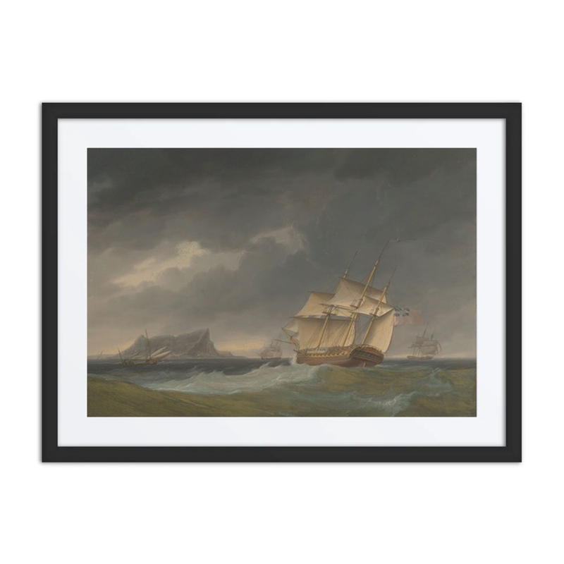 Running into Stormy Weather off Gibraltar