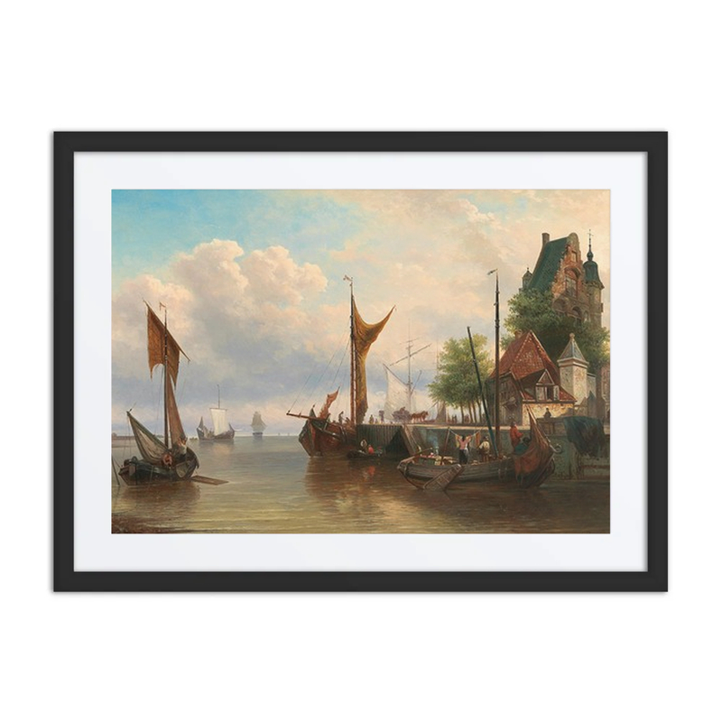 Sailboats in the Harbour