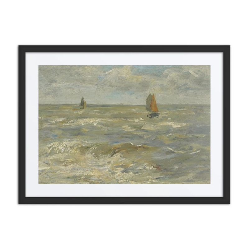 Sailboats on the Sea