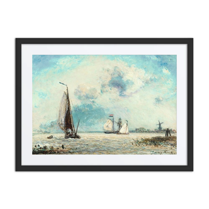 Sailing Boats on the Meuse