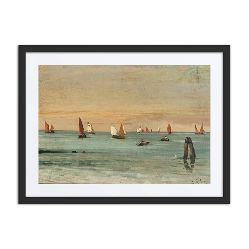 Sailing in a Lagune