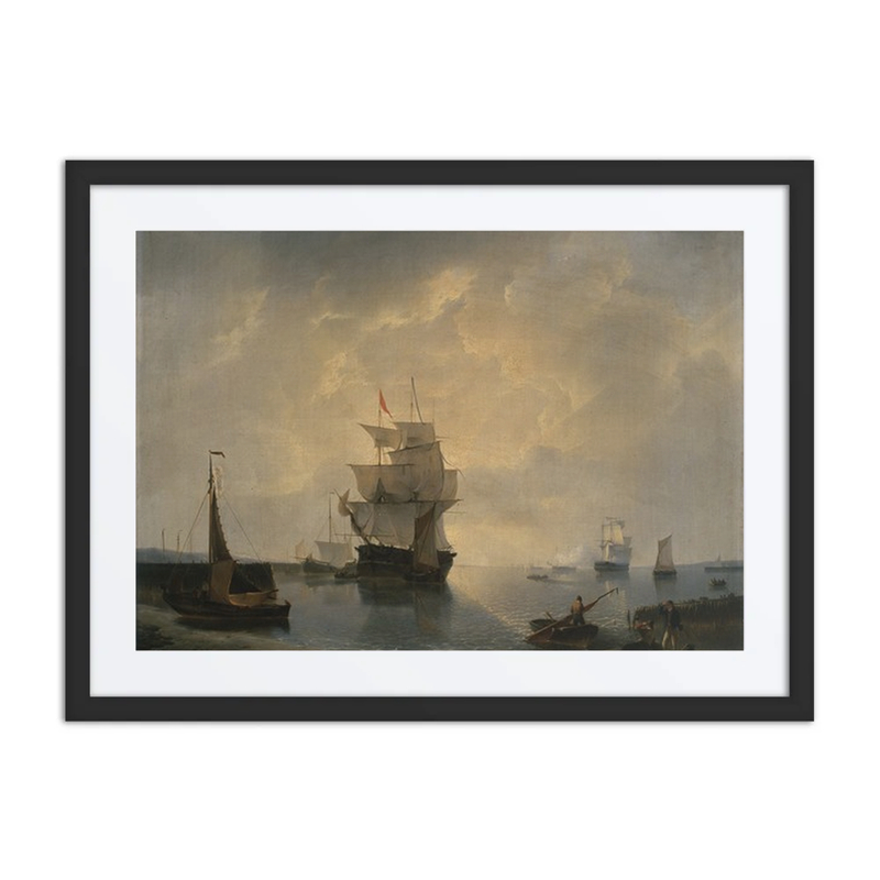 Sailing Ships in the Harbour