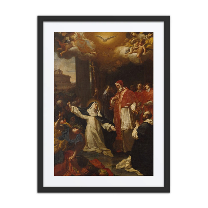 Saint Catherine Persuading the Pope to Return to Rome