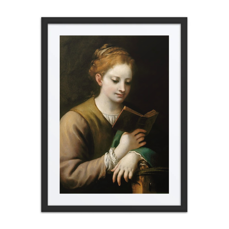 Saint Catherine Reading