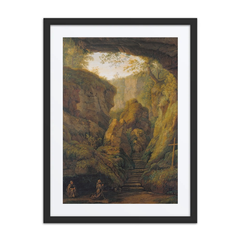 Saint francis’ Grotto on Monte Verna