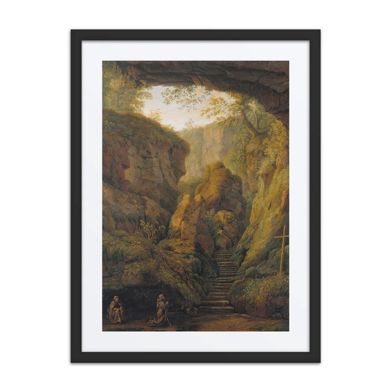 Saint francis' Grotto on Monte Verna