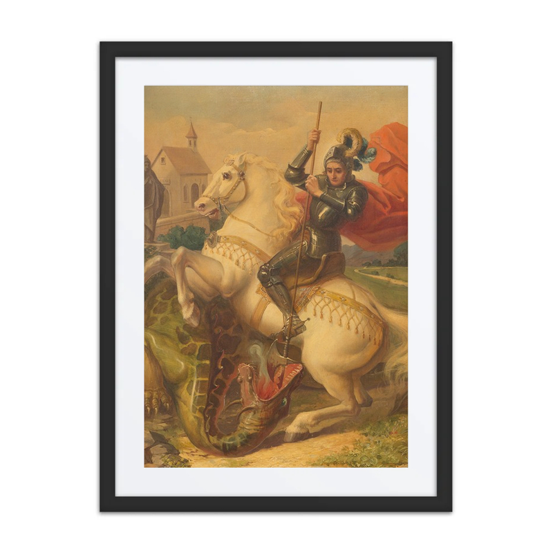 Saint George Fighting the Dragon