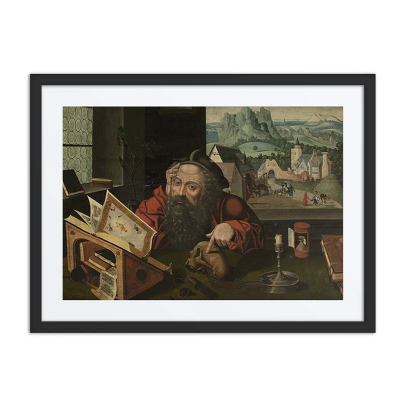 Saint Jerome in His Study
