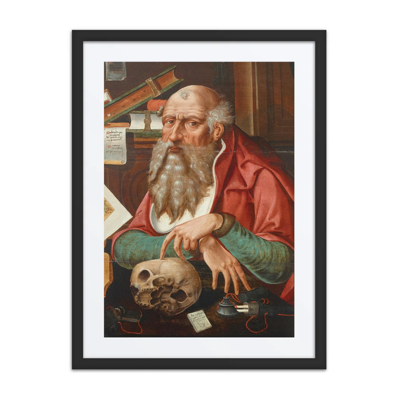 Saint Jerome in His Study