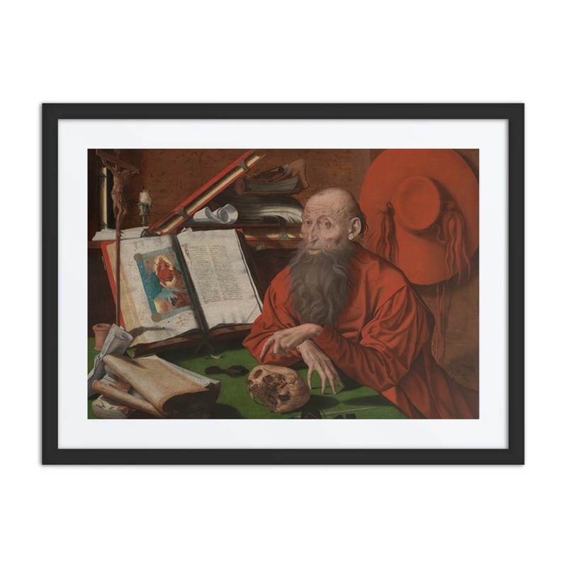 Saint Jerome in His Study