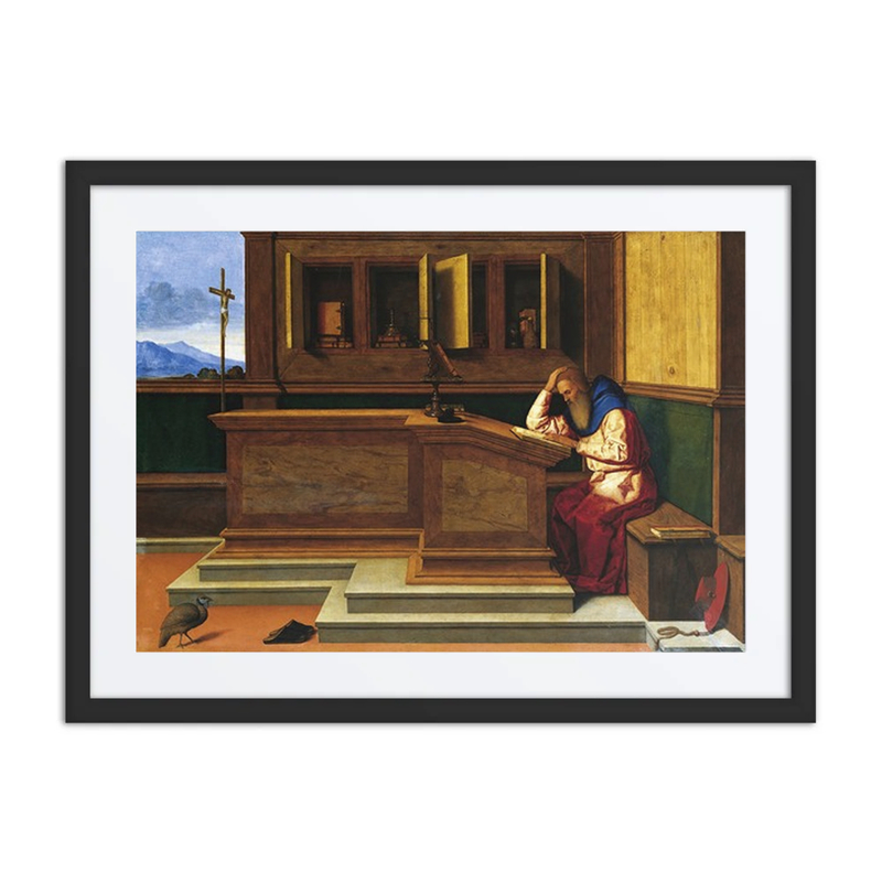 Saint Jerome in His Study