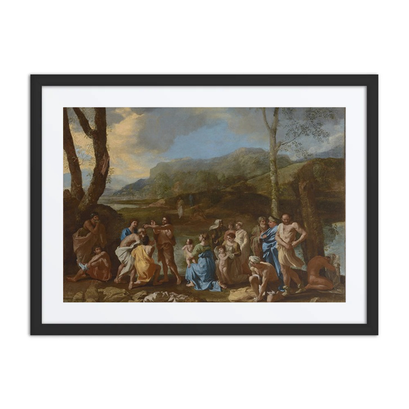 Saint John Baptizing in the River Jordan