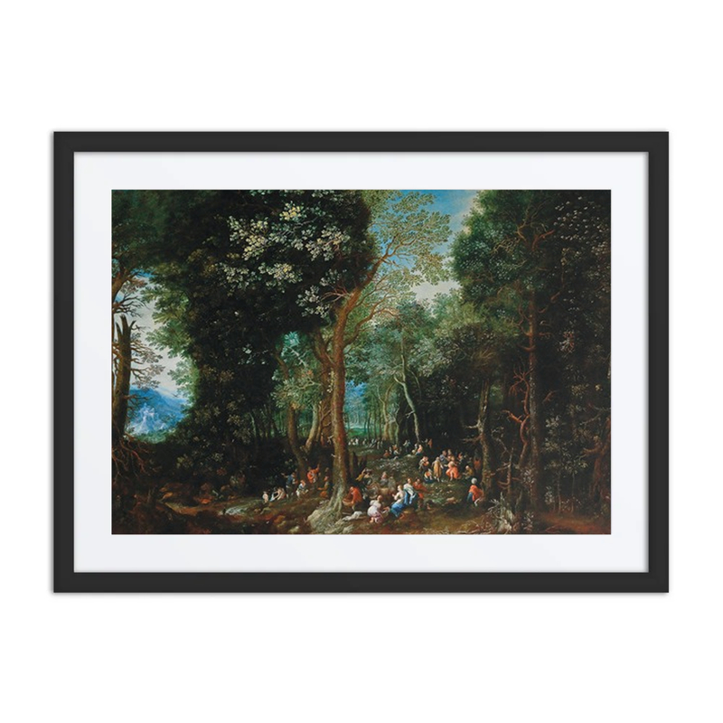 Saint John the Baptist Preaching in the Wilderness