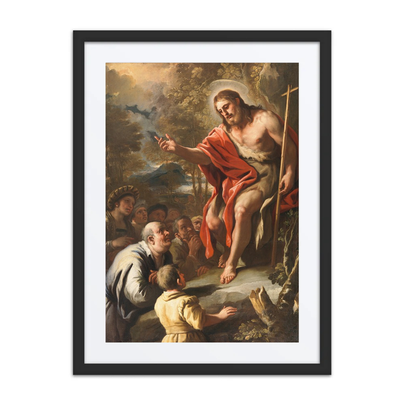 Saint John the Baptist Preaching in the Wilderness