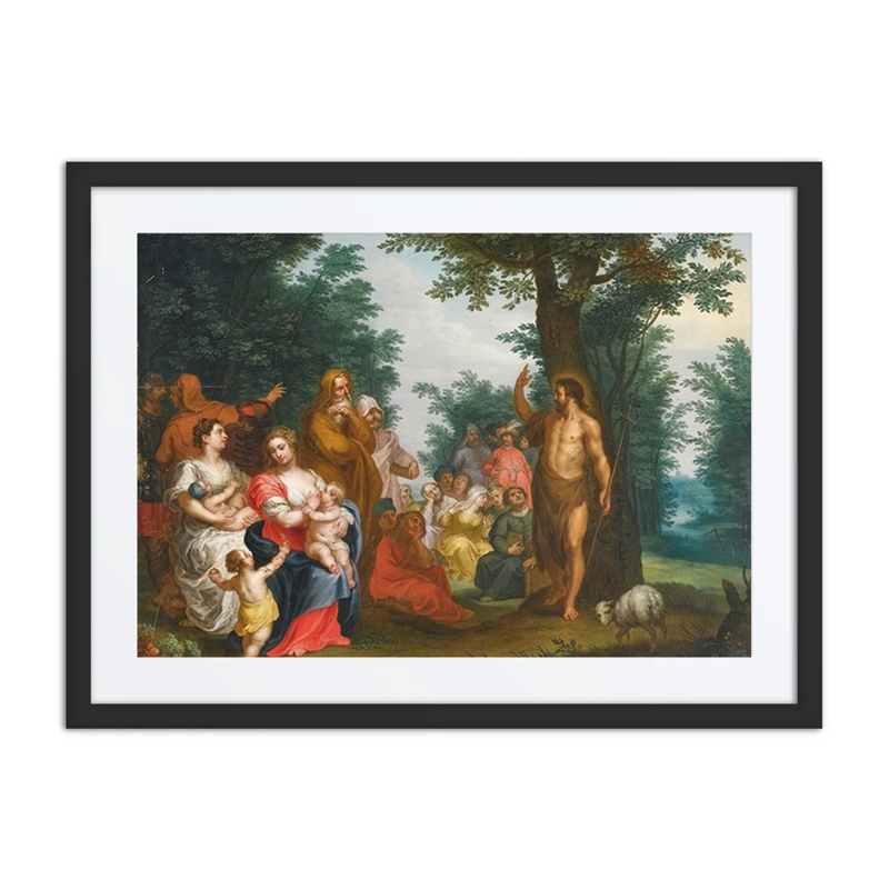 Saint John the Baptist Preaching