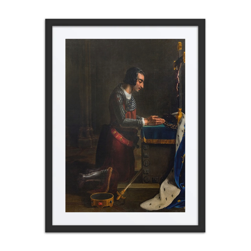 Saint Louis in Prayer