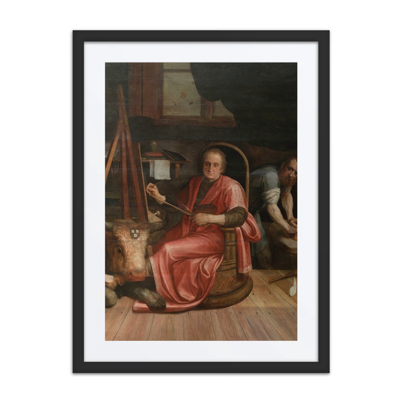 Saint Luke Painting