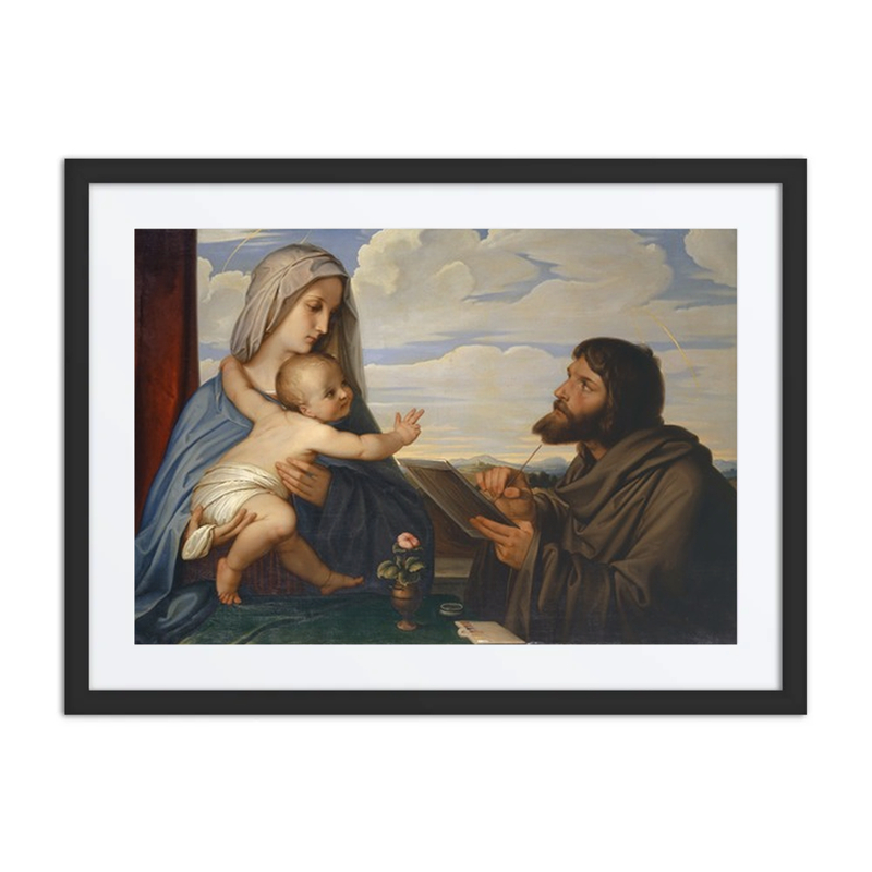 Saint Luke Painting the Virgin