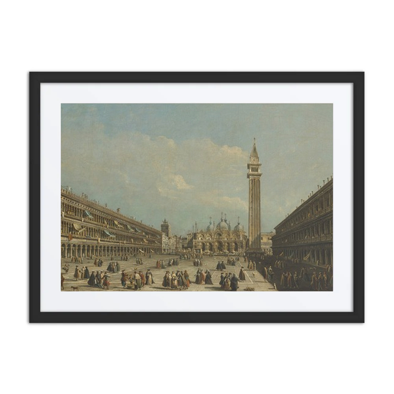 Saint Mark’s Square with the Basilica and the Campanile