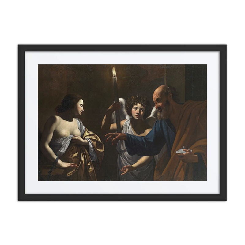 Saint Peter Visiting Saint Agatha in Prison