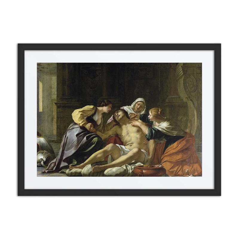 Saint Sebastian Nursed by Irene and Her Helpers