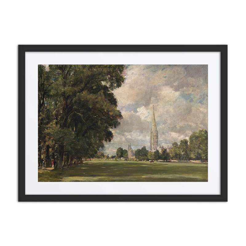 Salisbury Cathedral from Lower Marsh Close