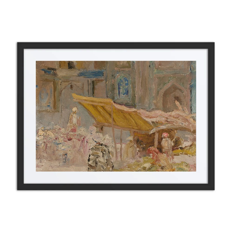 Samarkand – Fruit Market from the Journey to Turkestan