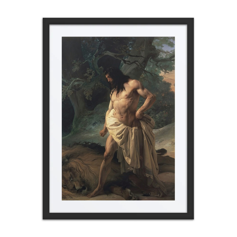 Samson and the Lion