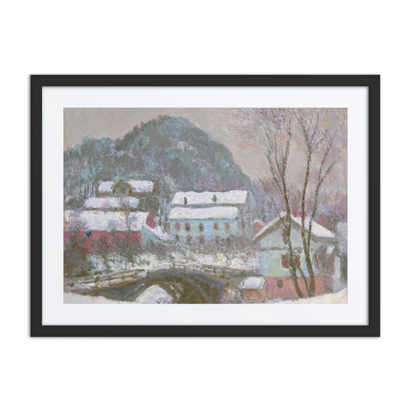 Sandviken, Norway, Snow Effect