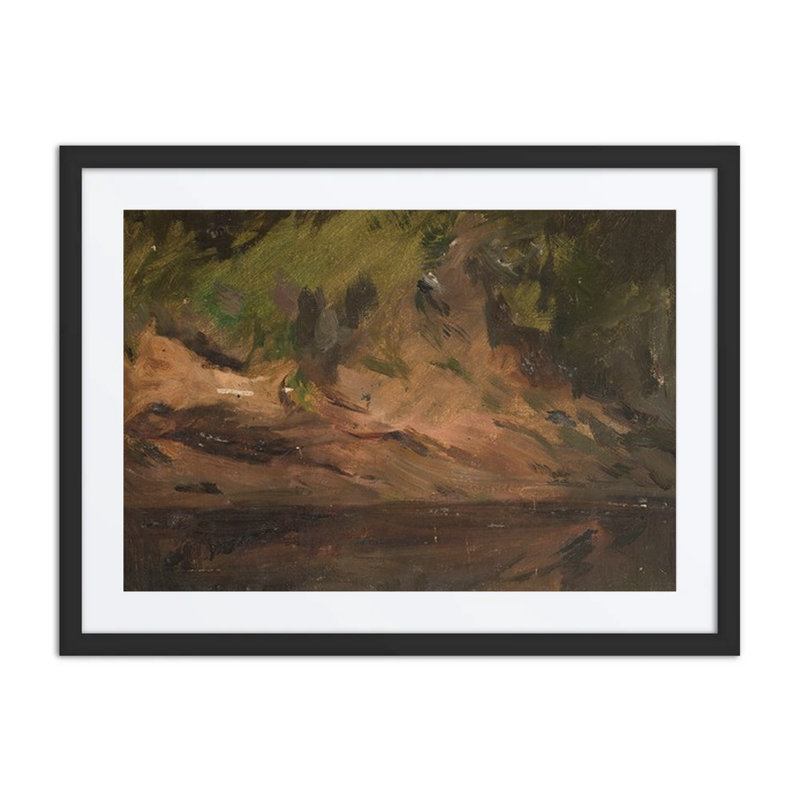 Sandy Bank. Study from Podolia