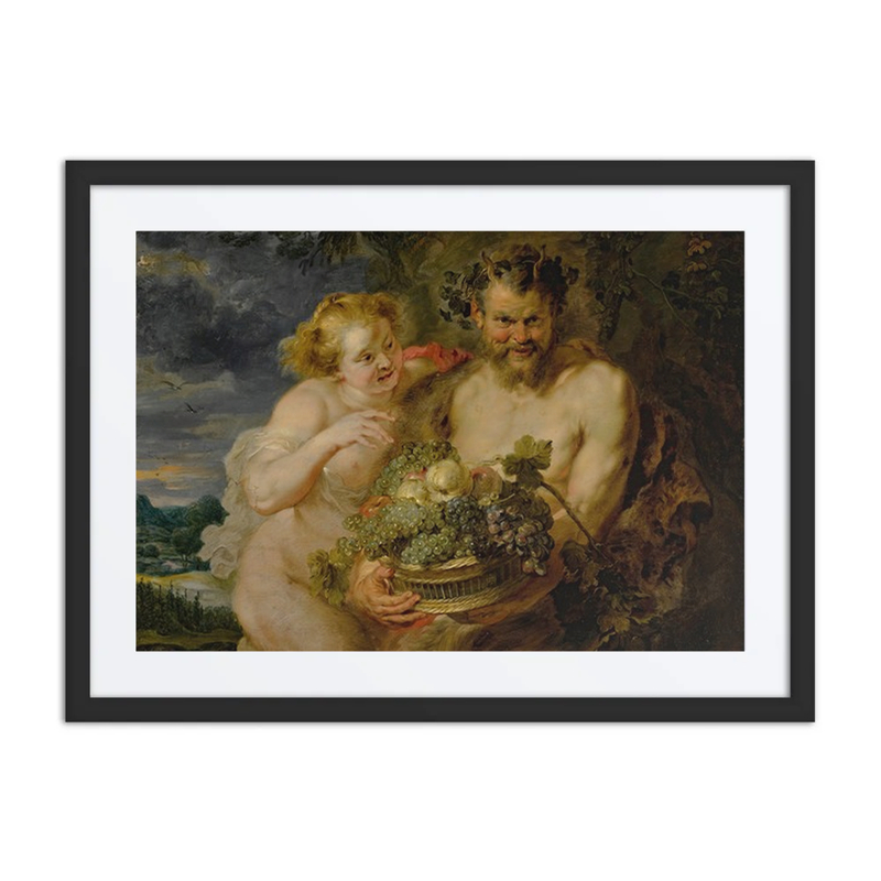 Satyr and Bacchante
