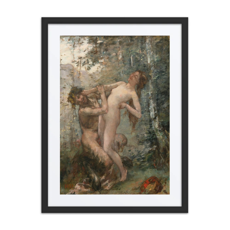Satyr and Bacchante