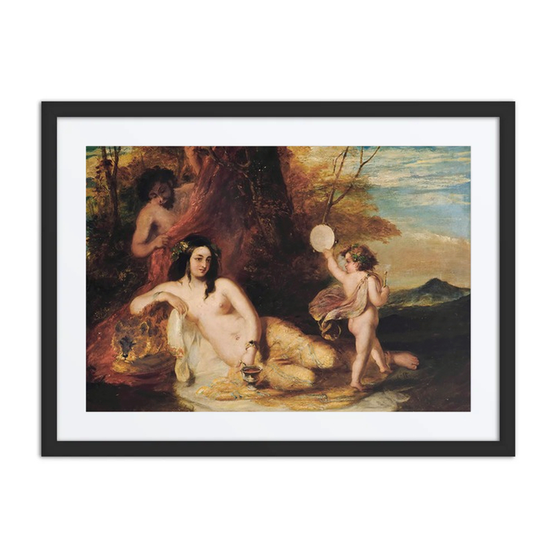 Satyr Spying on a Nymph