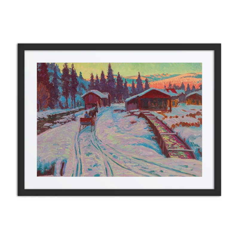 Sawmill, Gstaad, Winter