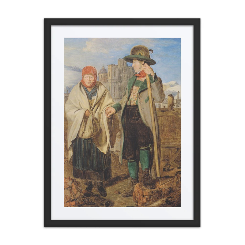 Scene After the Fire of Mariazell