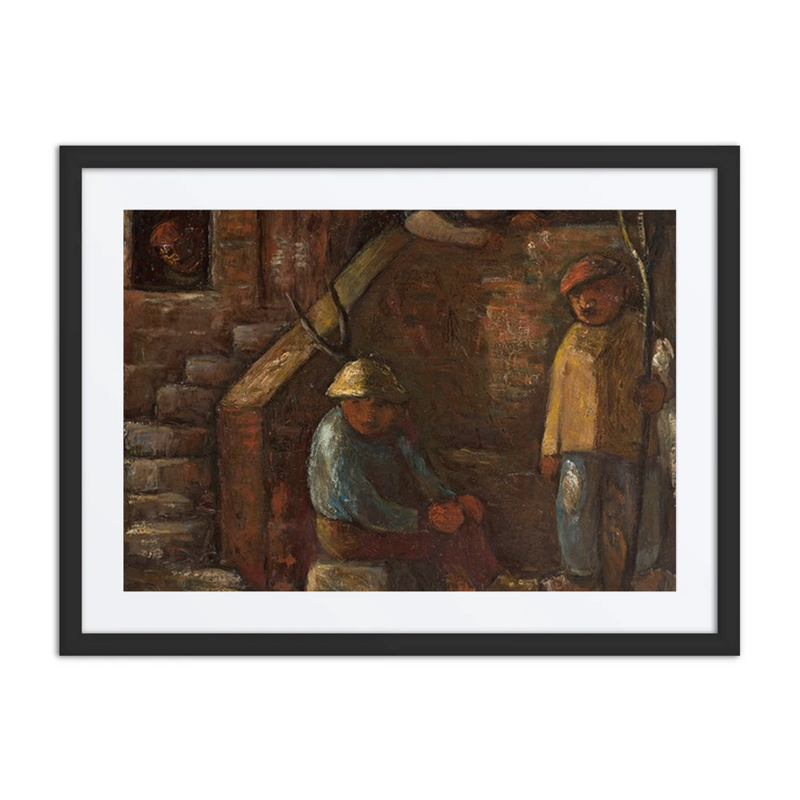 Scene at the Stairs