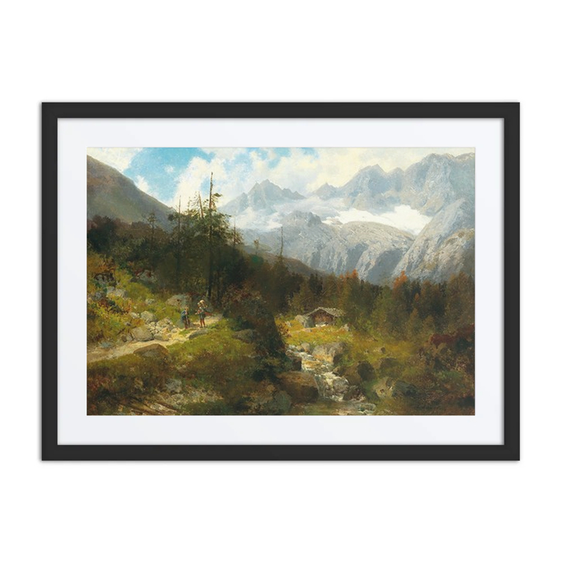 Scene Between Handeck and Grimsel